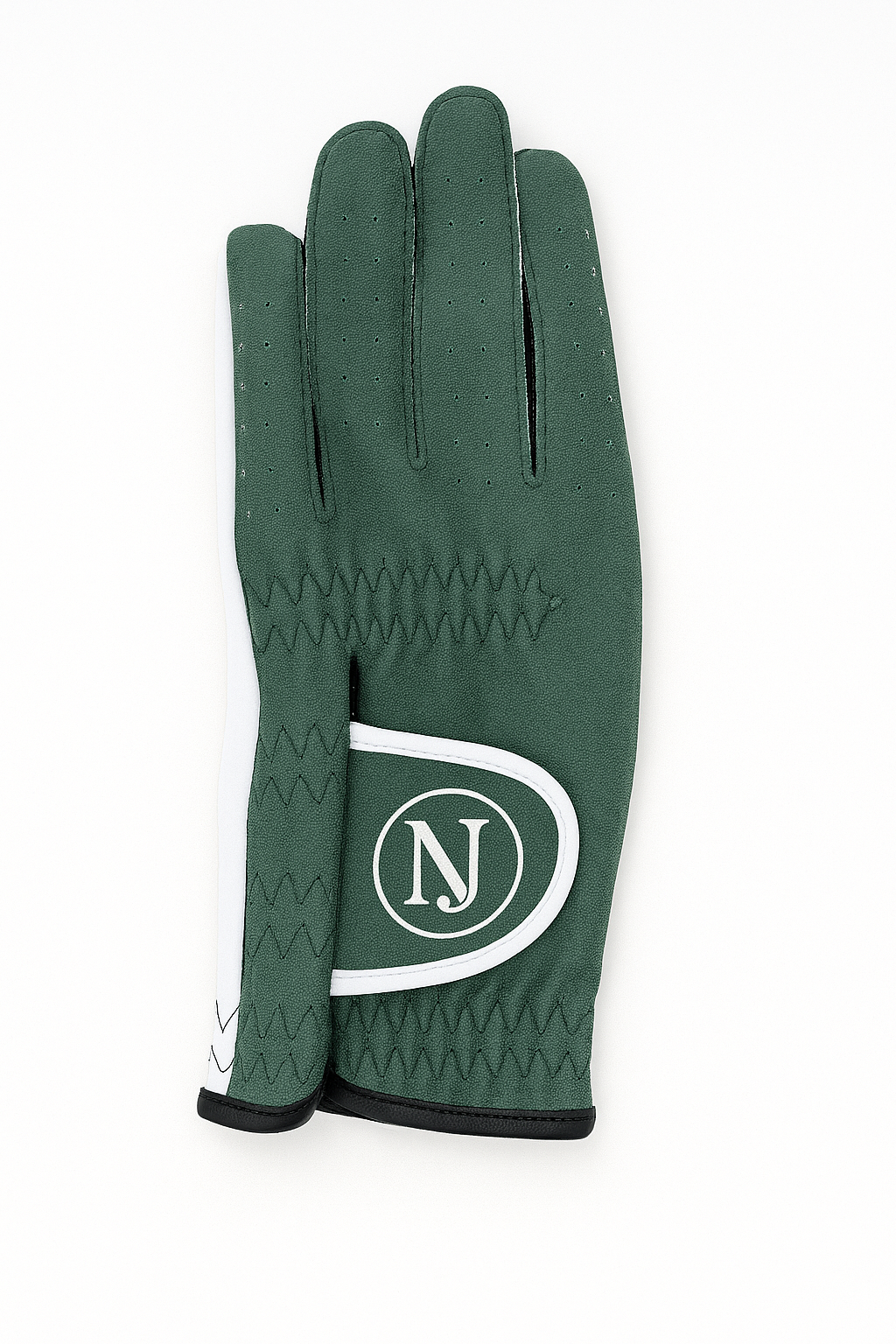 Women’s green golf glove by Natasha Jones - Cabretta Leather
